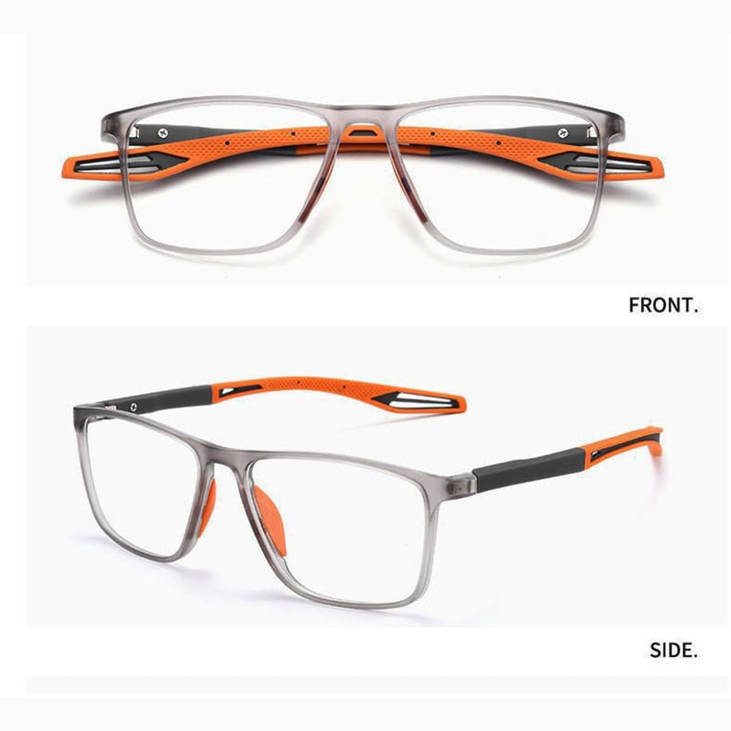 Skanto | Ultraleichte Multifokal-Lesebrille für Damen und Herren – Hochwertiges Polycarbonat – Für Nah und Fern – Wanduhr