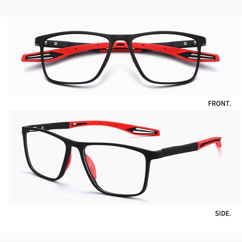 Skanto | Ultraleichte Multifokal-Lesebrille für Damen und Herren – Hochwertiges Polycarbonat – Für Nah und Fern – Wanduhr