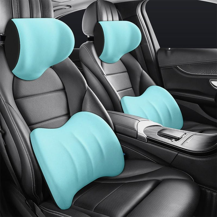 Skanto | Autocomfort Stütze – Ergonomische Nackenstütze und Rückenkissen