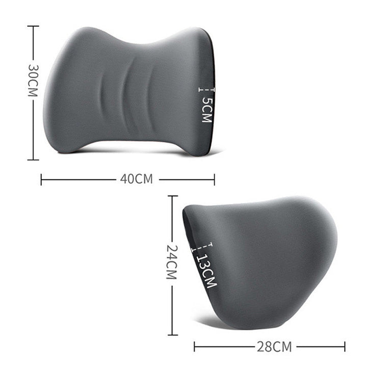Skanto | Autocomfort Stütze – Ergonomische Nackenstütze und Rückenkissen