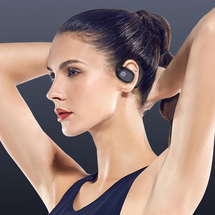Skanto | Knochenschall Bluetooth Kopfhörer mit Ohrclip