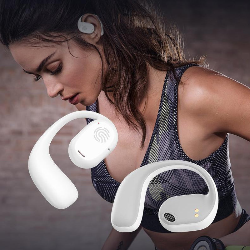Skanto | Knochenschall Bluetooth Kopfhörer mit Ohrclip