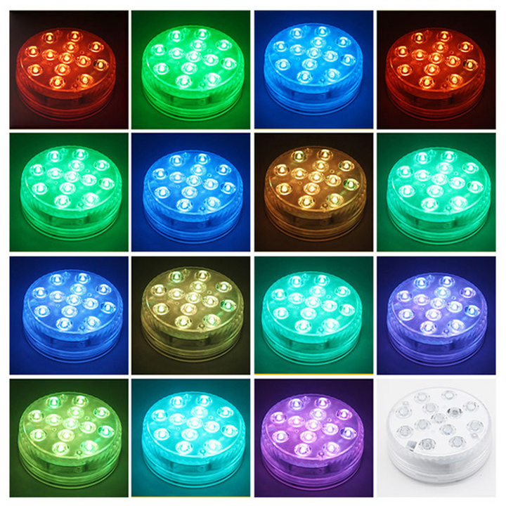 Skanto | Unterwasser-LED-Leuchte mit Fernbedienung – RGB-Mehrfarben-Poolbeleuchtung für Bäder und Teiche