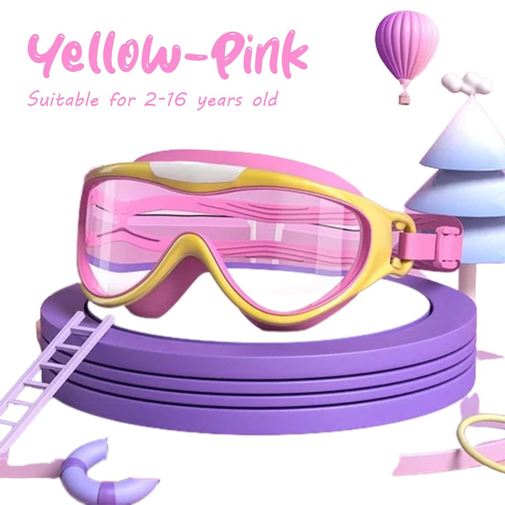 Skanto | HD Schwimmbrille mit großem Rahmen, wasserdicht & beschlagfrei