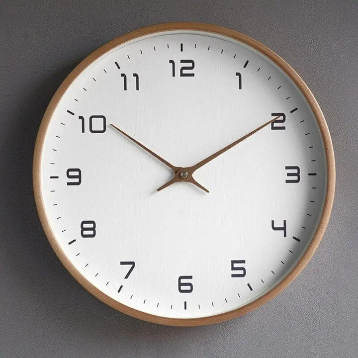 Skanto | Skandinavische Einfachheit Wanduhr | Minimalistische Eleganz für jeden Raum – DuraClock