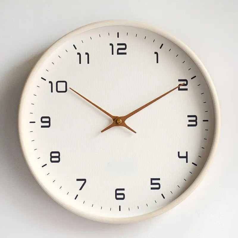 Skanto | Skandinavische Einfachheit Wanduhr | Minimalistische Eleganz für jeden Raum – DuraClock