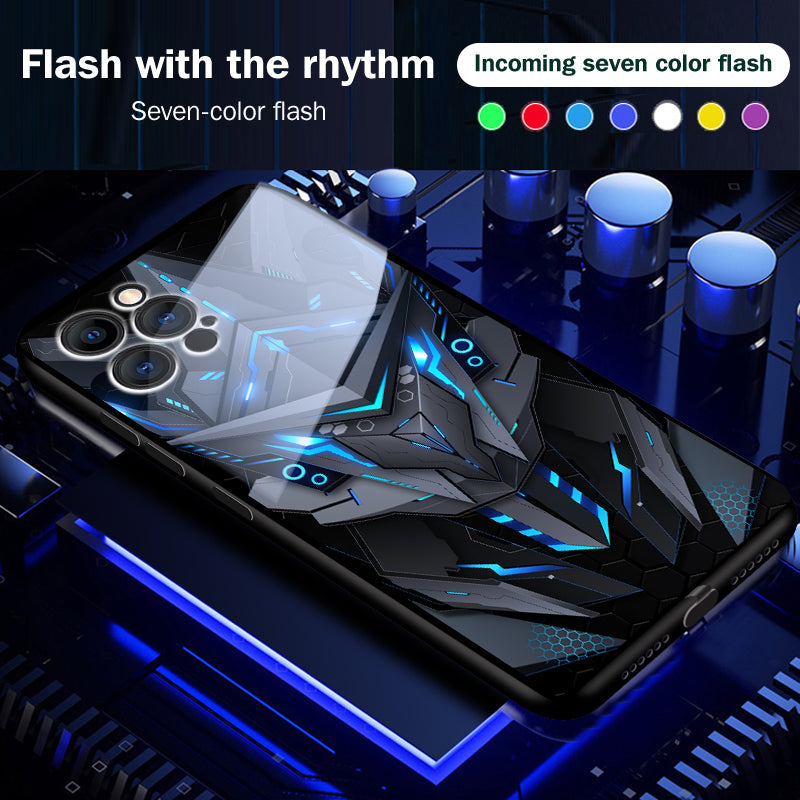 Skanto | Coole Mecha Apple Smart Flash Handyhülle