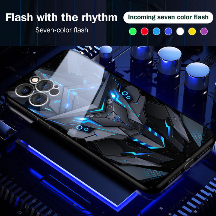 Skanto | Coole Mecha Apple Smart Flash Handyhülle