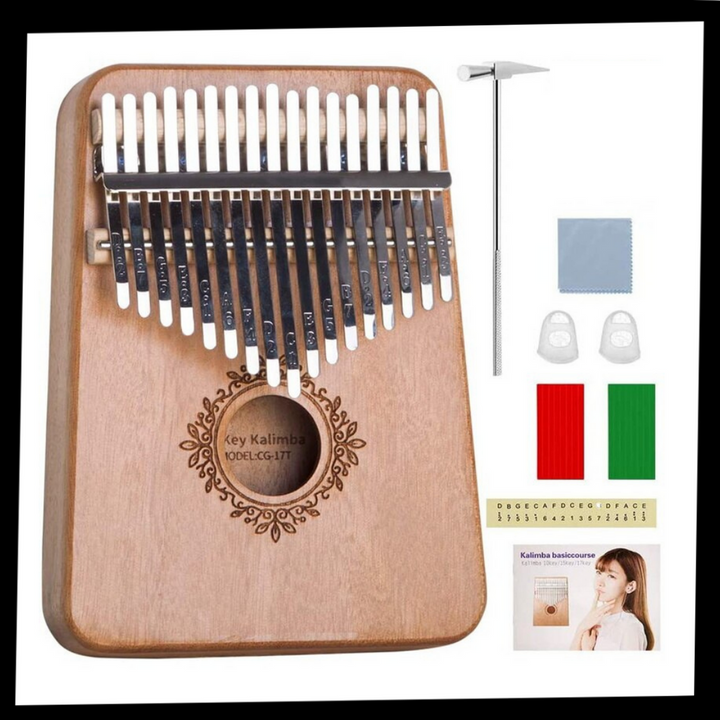 Kalimba Daumenklavier mit 17 Tasten