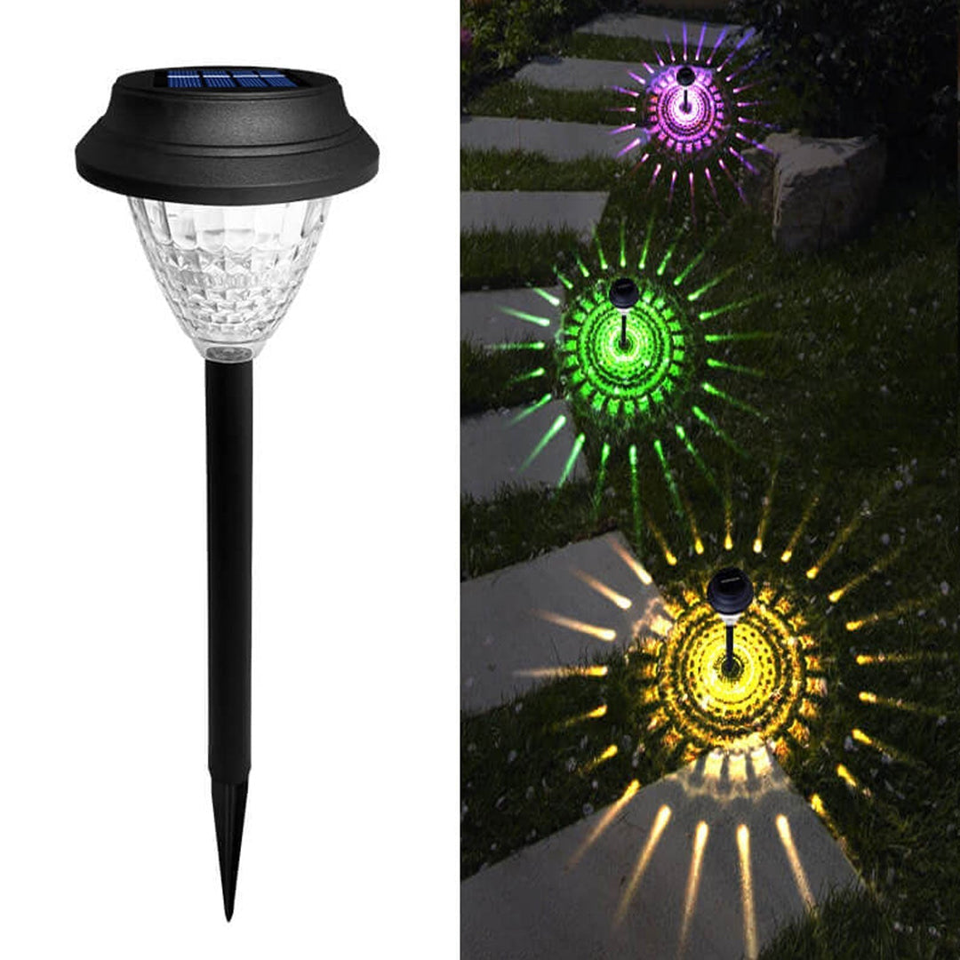 Skanto | Solar Wasserdichte kreisförmige divergierende Leuchte Sky Design LED Outdoor Garten Dekoleuchte