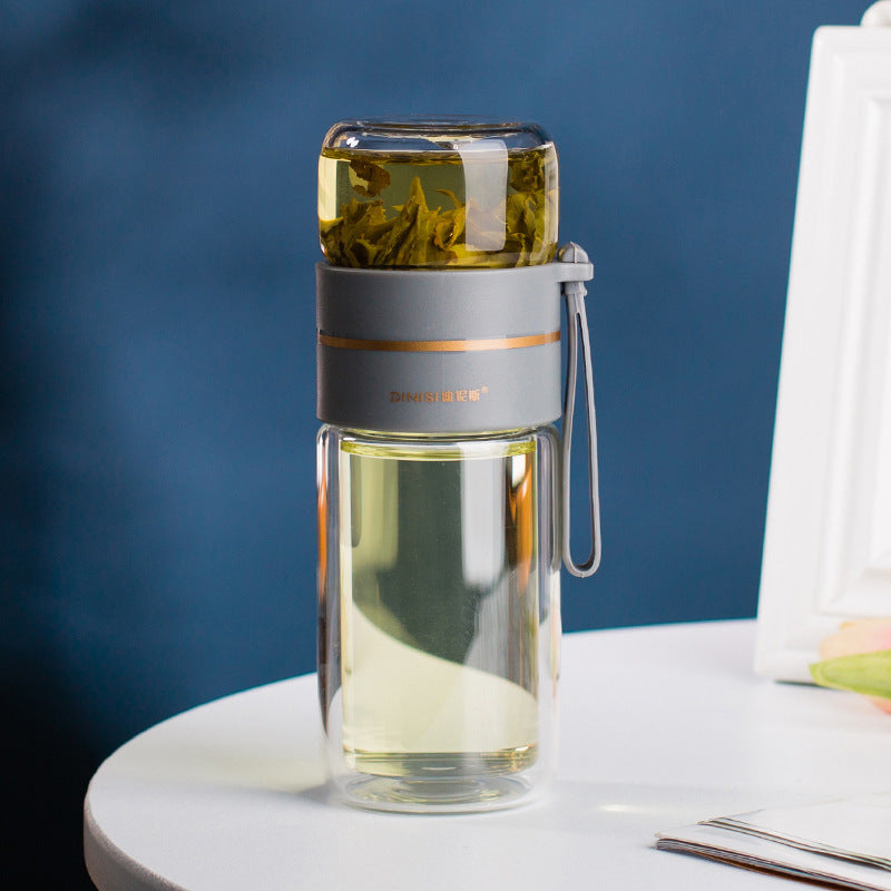 Skanto Infuser aus kristallklarem Glas