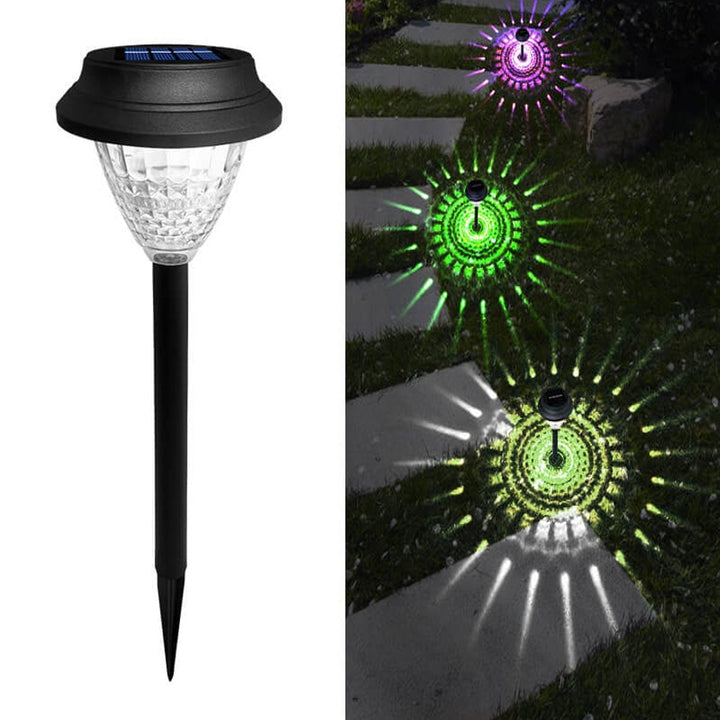 Skanto | Solar Wasserdichte kreisförmige divergierende Leuchte Sky Design LED Outdoor Garten Dekoleuchte
