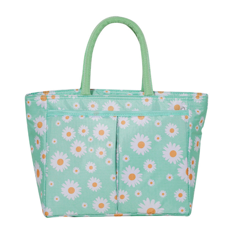 Stylische Tragetasche mit Blumenmuster Skanto