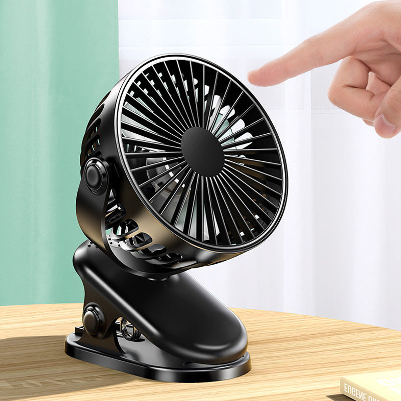 Skanto | Mini-Ventilator mit Clip und USB-Ladefunktion