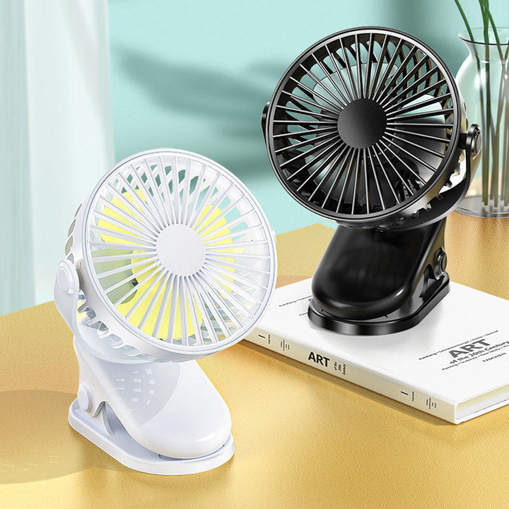 Skanto | Mini-Ventilator mit Clip und USB-Ladefunktion