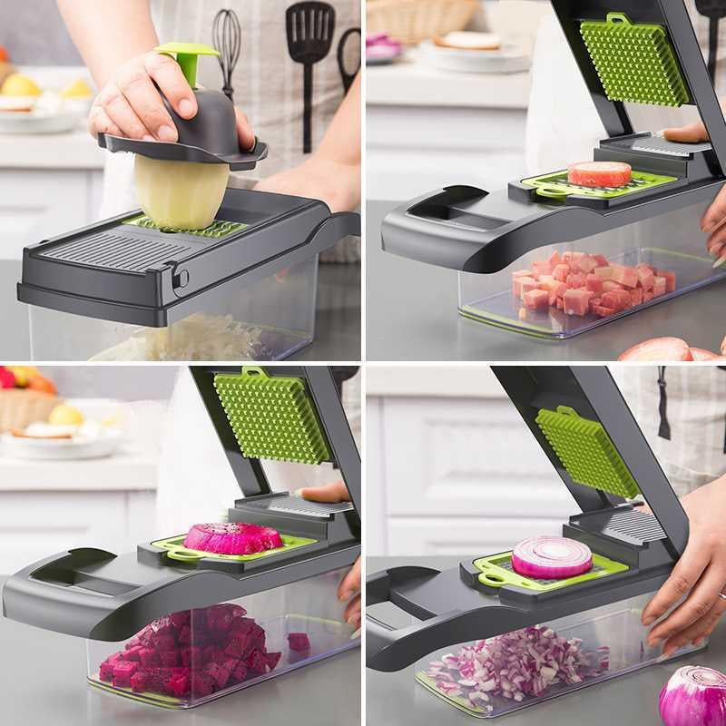 Skanto | 12-in-1 Manueller Gemüseschneider