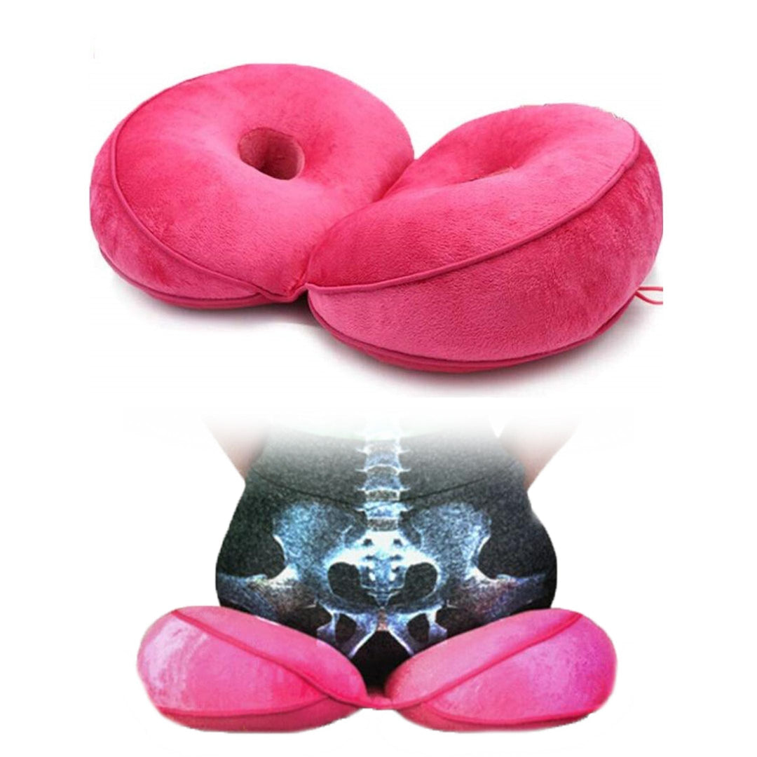 Skanto | OrthoSitz Kissen | Ergonomisch & Druckentlastend | Memory Foam | Abnehmbarer Bezug