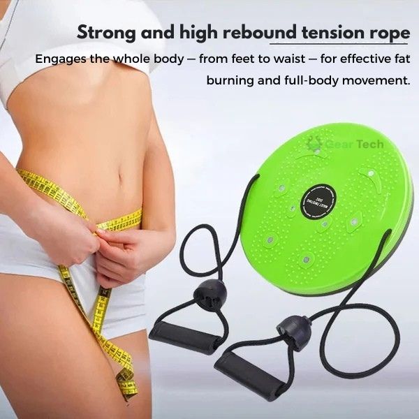 Skanto | Waist Whisper Twisting Disc Pro | Magnetisches Massage-Balance-Board für Rumpfmuskulatur & Taillentraining zu Hause