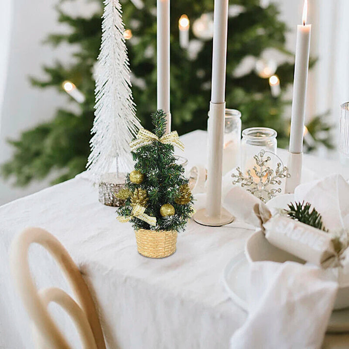Skanto | Mini-Tisch-Weihnachtsbaum-Dekorationen