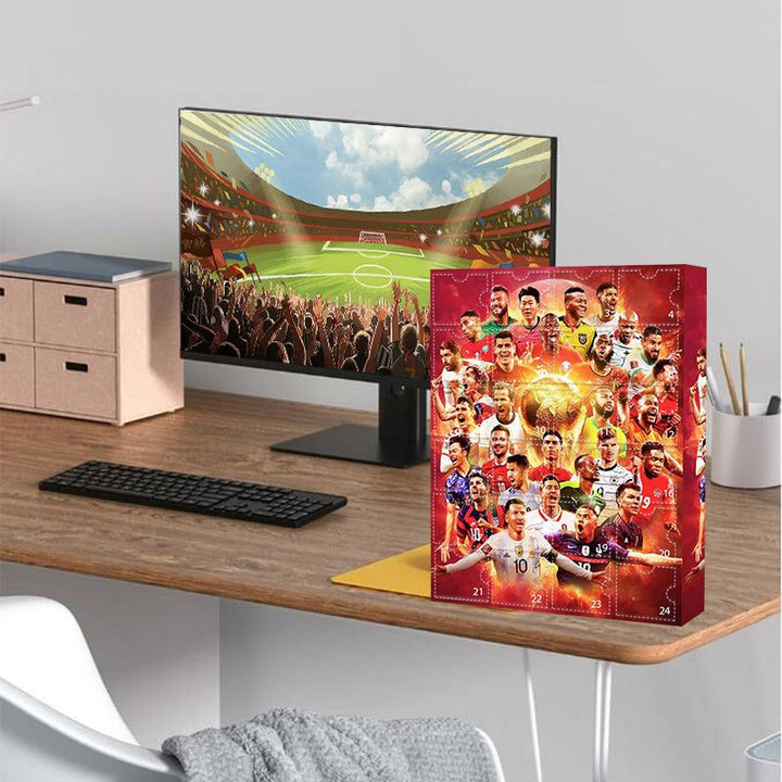 Skanto | GiftGoal - Fußball-Set Adventskalender als Weihnachtsgeschenk