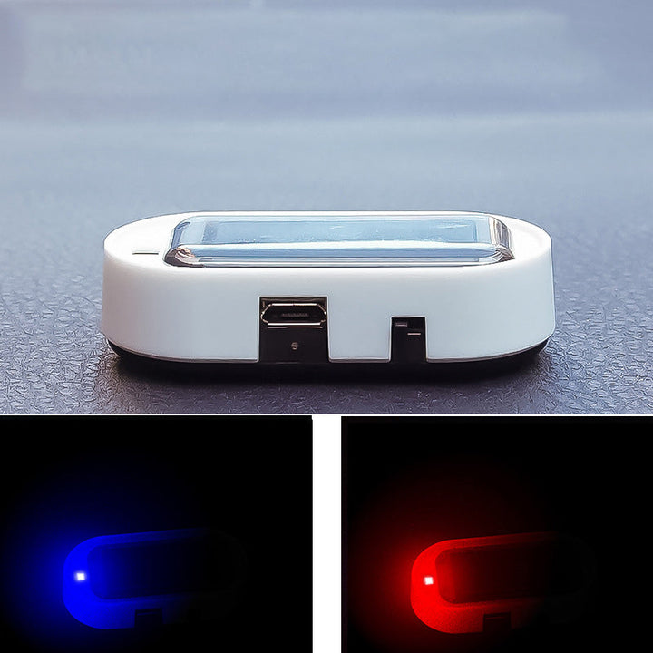 Skanto | Solar-LED-Blinklicht-Autoalarmsimulator