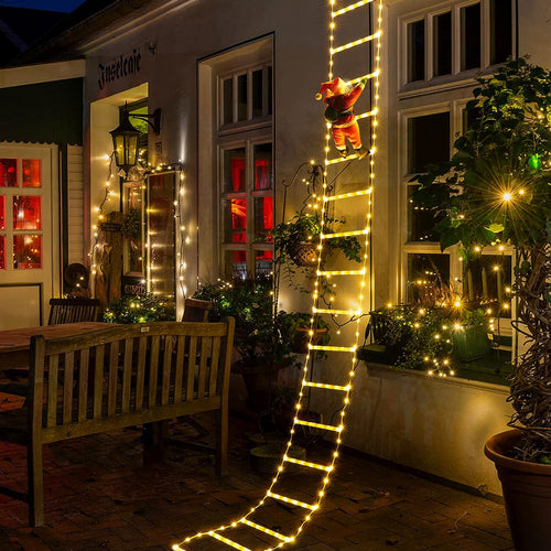 Skanto | ClimbJoy - Festliche Weihnachtsmann-Kletterleiter für Weihnachtsstimmung