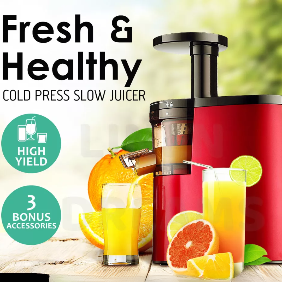 Skanto | Kaltpress-Slow Juicer – Genießen Sie glatten, zellstofffreien frischen Saft