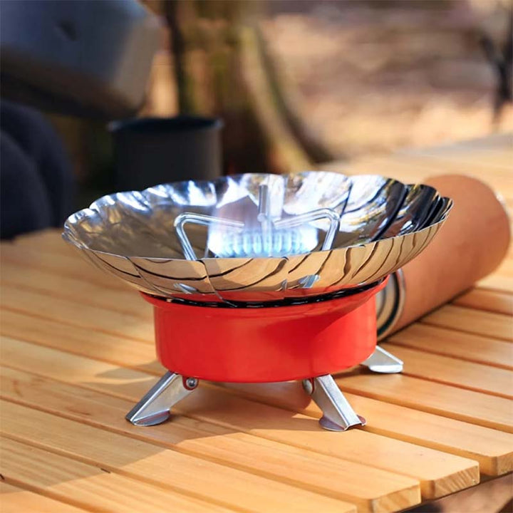 Skanto | Edelstahl-Gaskocher für Outdoor-Camping