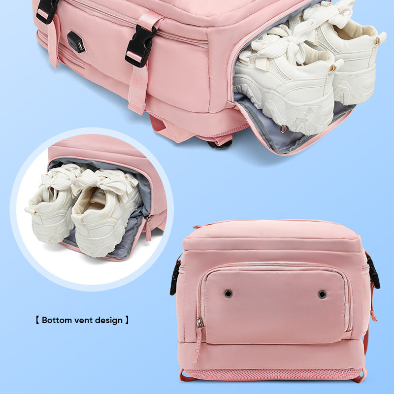 Skanto | Großer wasserdichter Reise-Rucksack für Damen