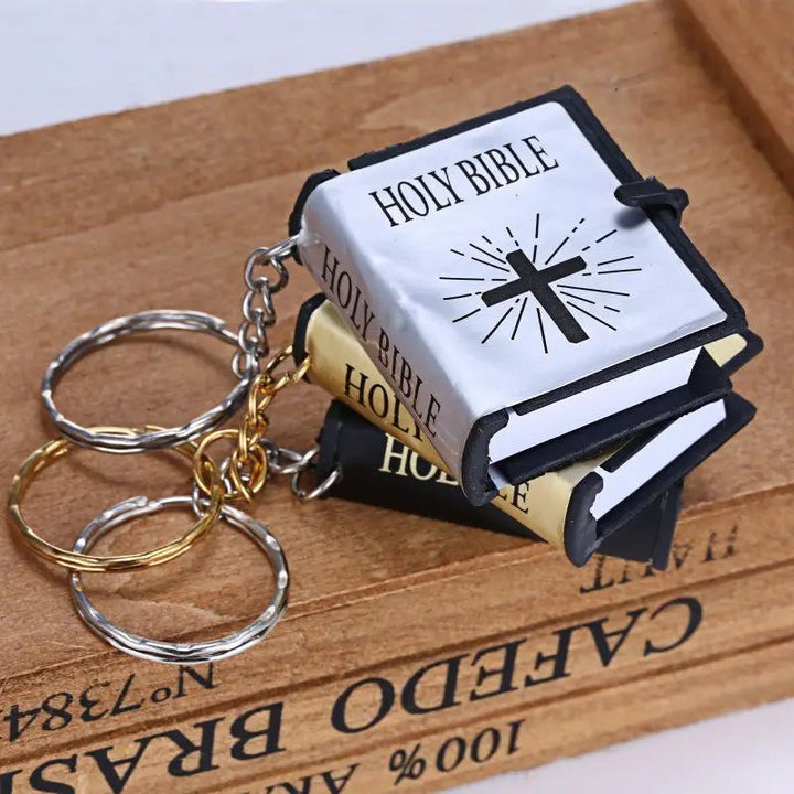 Skanto | Mini-Buch-Bibel-Schlüsselanhänger