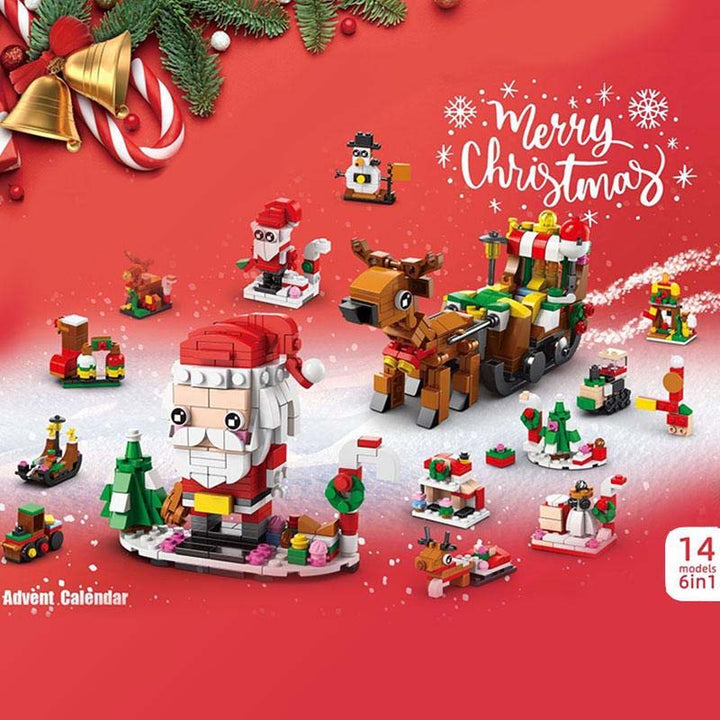 Skanto | 2025 Weihnachts-Bausteine Geschenkbox