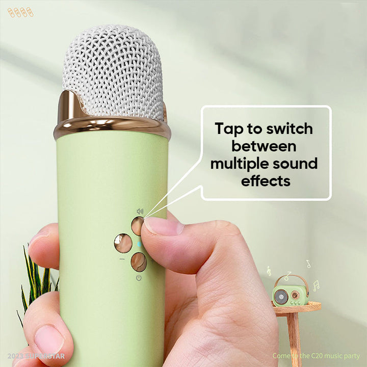 Skanto | Bluetooth-Lautsprecher mit kabellosem Mikrofon