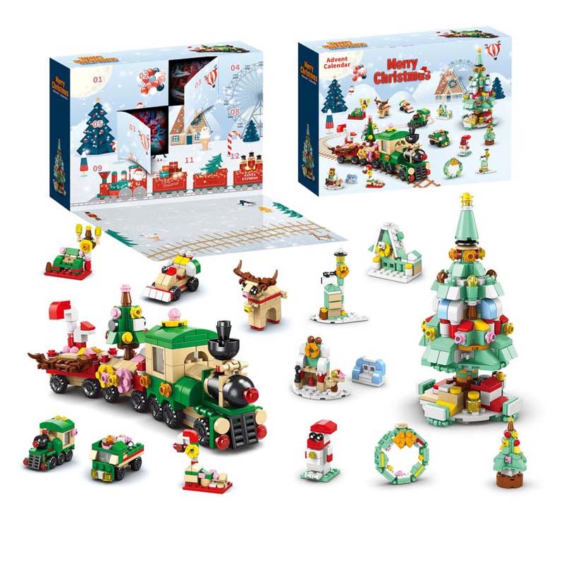 Skanto | 2025 Weihnachts-Bausteine Geschenkbox