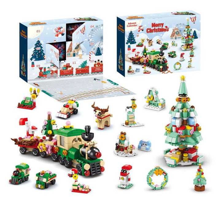 Skanto | 2025 Weihnachts-Bausteine Geschenkbox