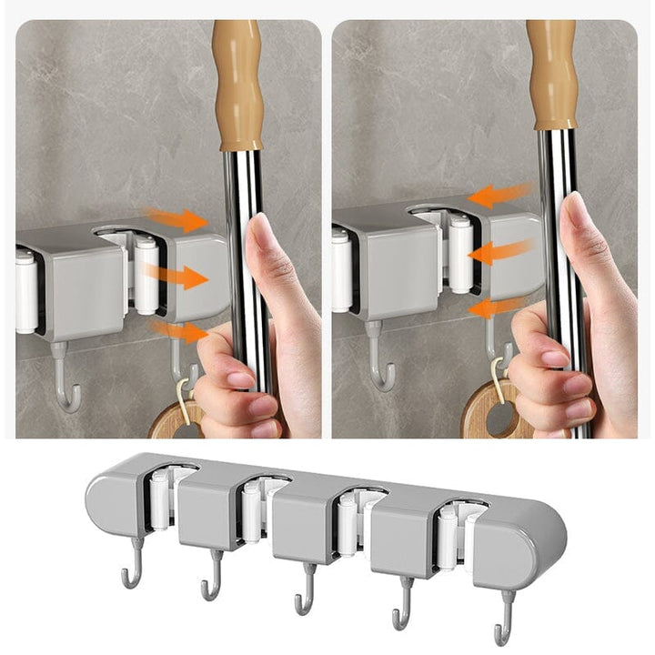 Skanto | Multifunktionale Mopphalter mit Haken
