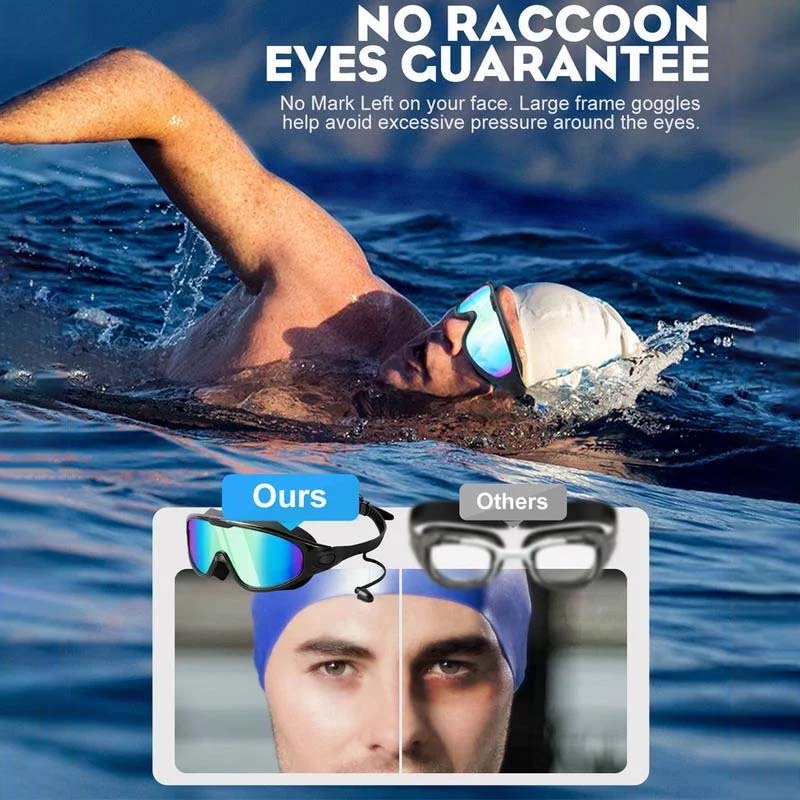 Skanto | Weitwinkel-Anti-Beschlag-Schwimmbrille