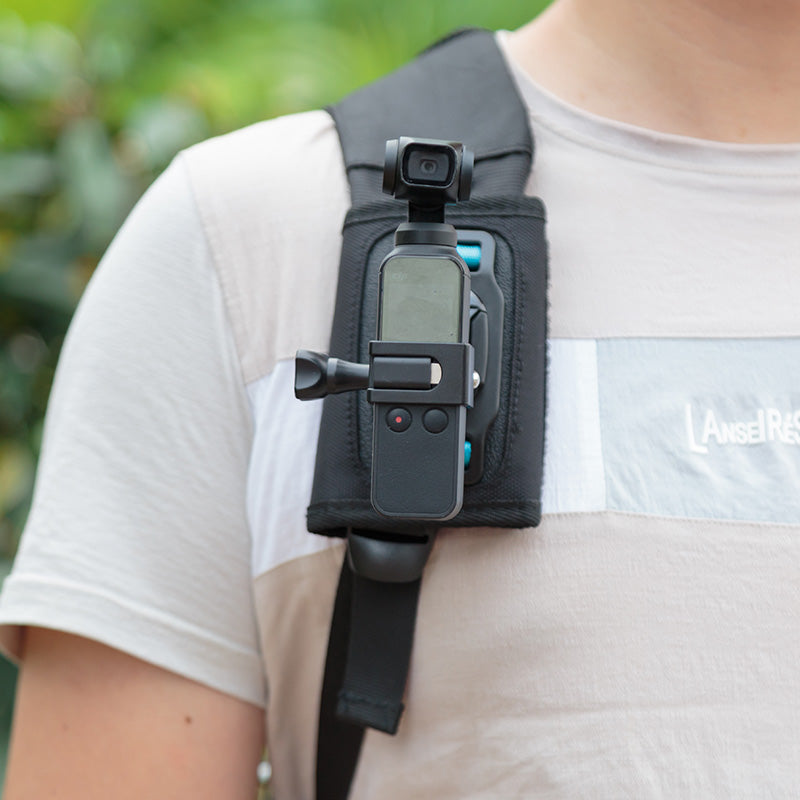 Norvo | Rucksack-Halterungsclip Rucksack-Adapter-Set, kompatibel mit DJI Osmo Pocket