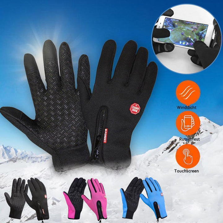 Skanto | Hochwertige, warme, wind- und wasserdichte Touchscreen-Handschuhe, Unisex