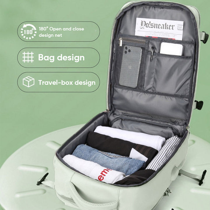 Skanto | Großer wasserdichter Reise-Rucksack für Damen