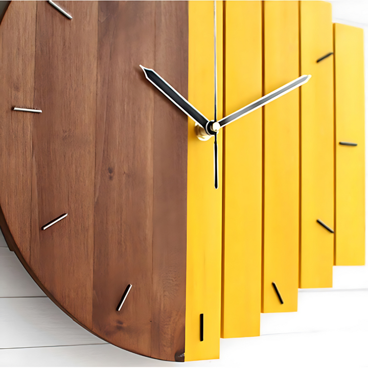 Skanto | ClarityTime | Geräuschlose Wanduhr mit zeitlosem minimalistischem Design für elegante Interieurs