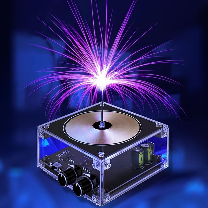 Skanto | Multifunktionaler Tesla Musik-Lautsprecher | Plasma-Blitz-Lautsprecher | Kabelloser Bluetooth-Sound