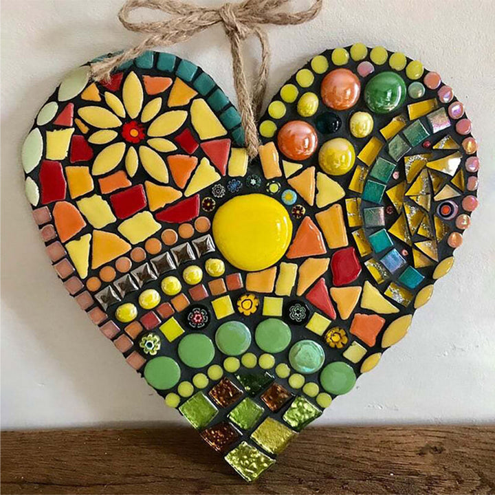 Skanto | Große Garten-Mosaik-Herz-Dekoration