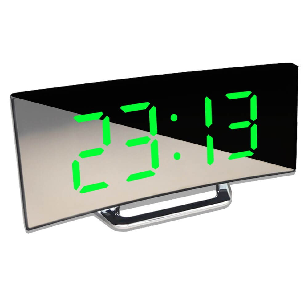Skanto | Gebogener LED Digitalwecker - Rass