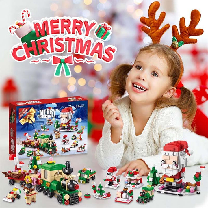 Skanto | 2025 Weihnachts-Bausteine Geschenkbox