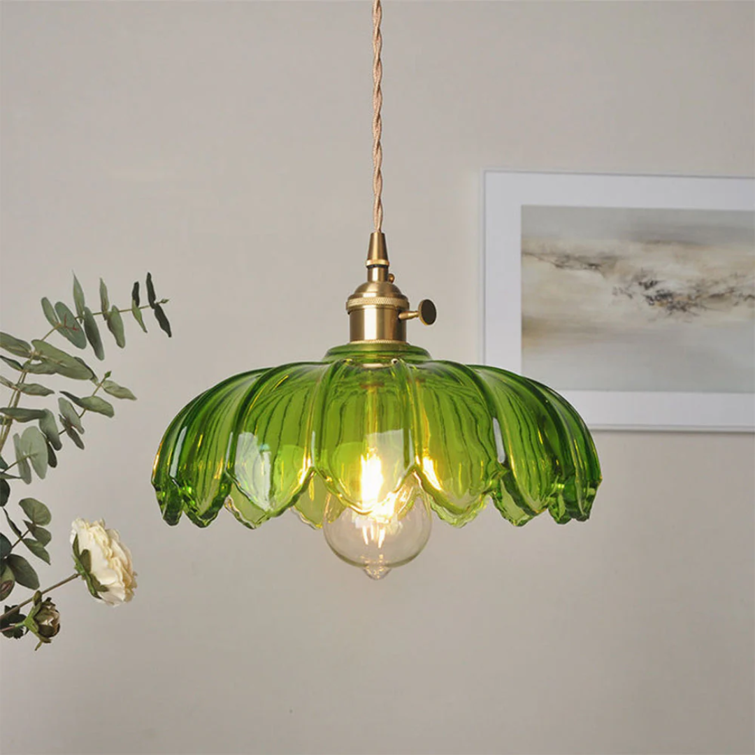 Skanto | Vintage Pendelleuchte aus Glas