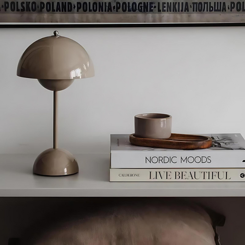Skanto | ModernLamp | Moderne Tischlampe im Pilz-Design mit Touch-Steuerung