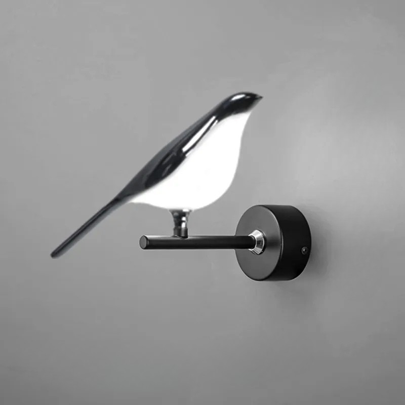 Skanto | BirdGlow – Bezaubernde Vogel-Wandleuchte für sanftes, fesselndes Licht