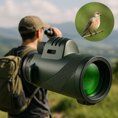 Skanto | Kompaktes 600x Ultra-Zoom Monokular | HD-Linse, leicht & perfekt für Wandern, Vogelbeobachtung und Sportveranstaltungen