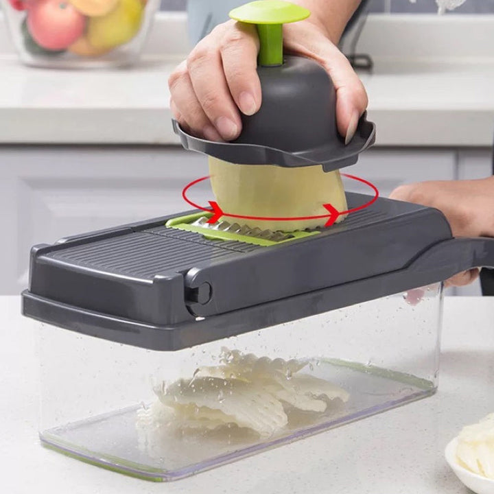 Skanto | 12-in-1 Manueller Gemüseschneider