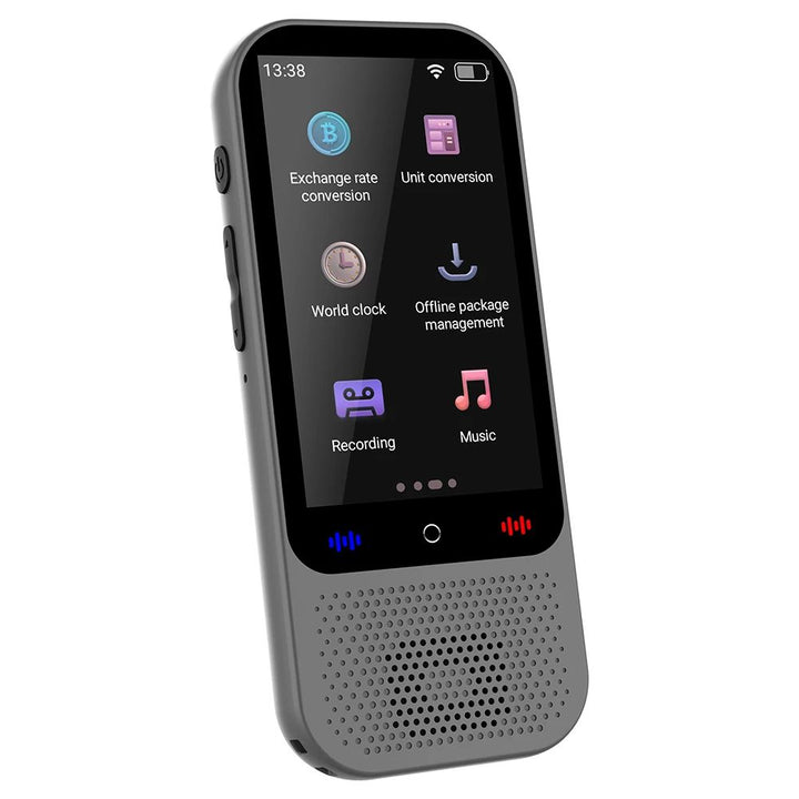 Skanto | S80 Pro Tragbarer Sprachübersetzer – 138 Sprachen Sprachübersetzung, 16 Offline-Modi & ChatGPT-Integration